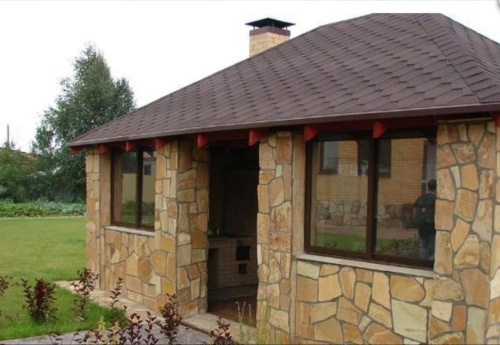 Плитняк златолит жёлтый золотистый для фасада 1,5-3см купить в Красновишерске