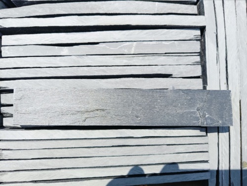 Плитка чёрная из натурального камня фасадная 30 см * 5 см, толщина 7 мм -30 мм купить в Красновишерске